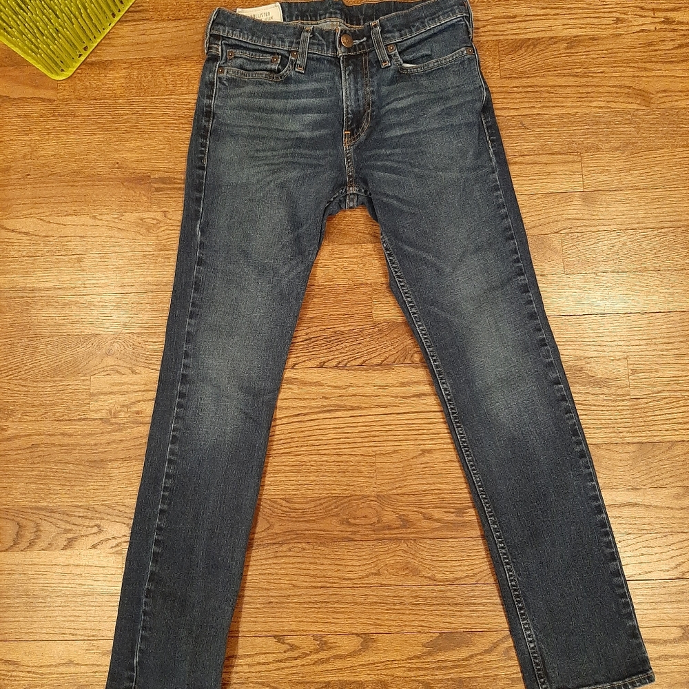 Hollister Skinny Blue Jeans 29x30